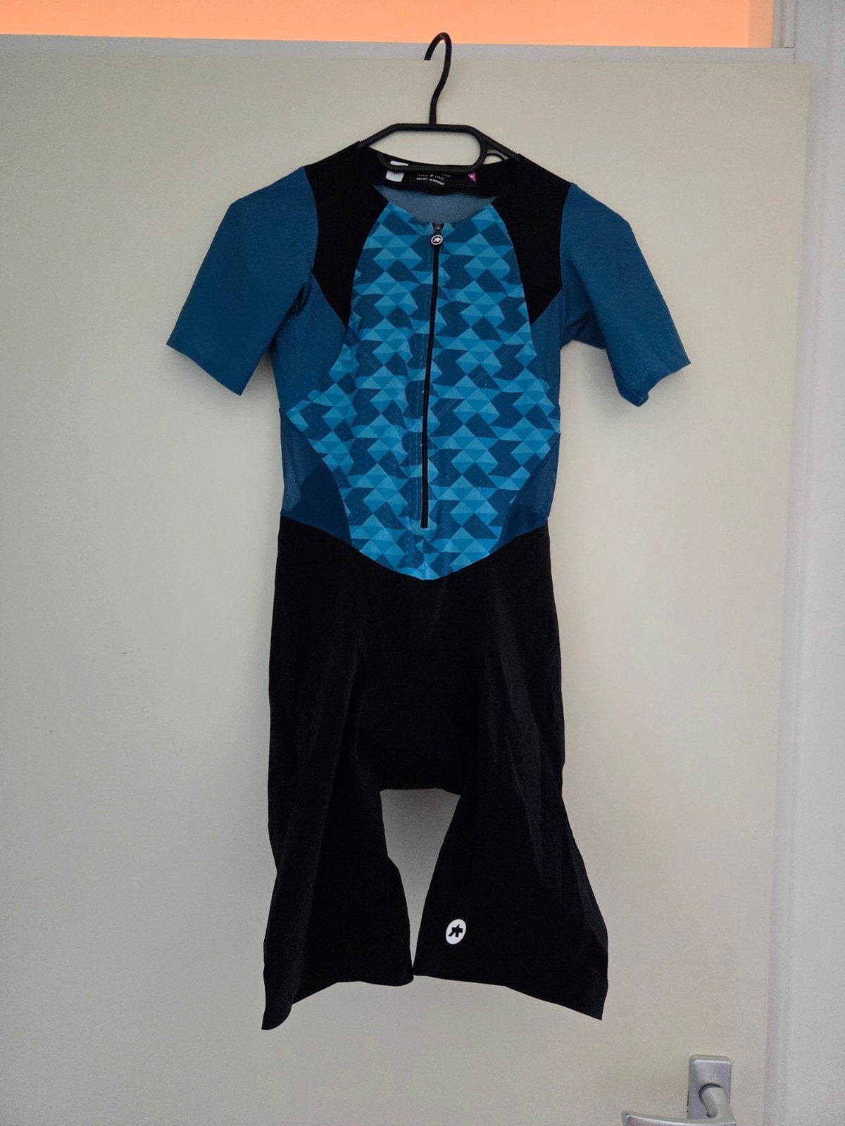 Assos Trisuit Dames Maat M, Maat 38/40 (M), Blauw, Assos, Ophalen of Verzenden