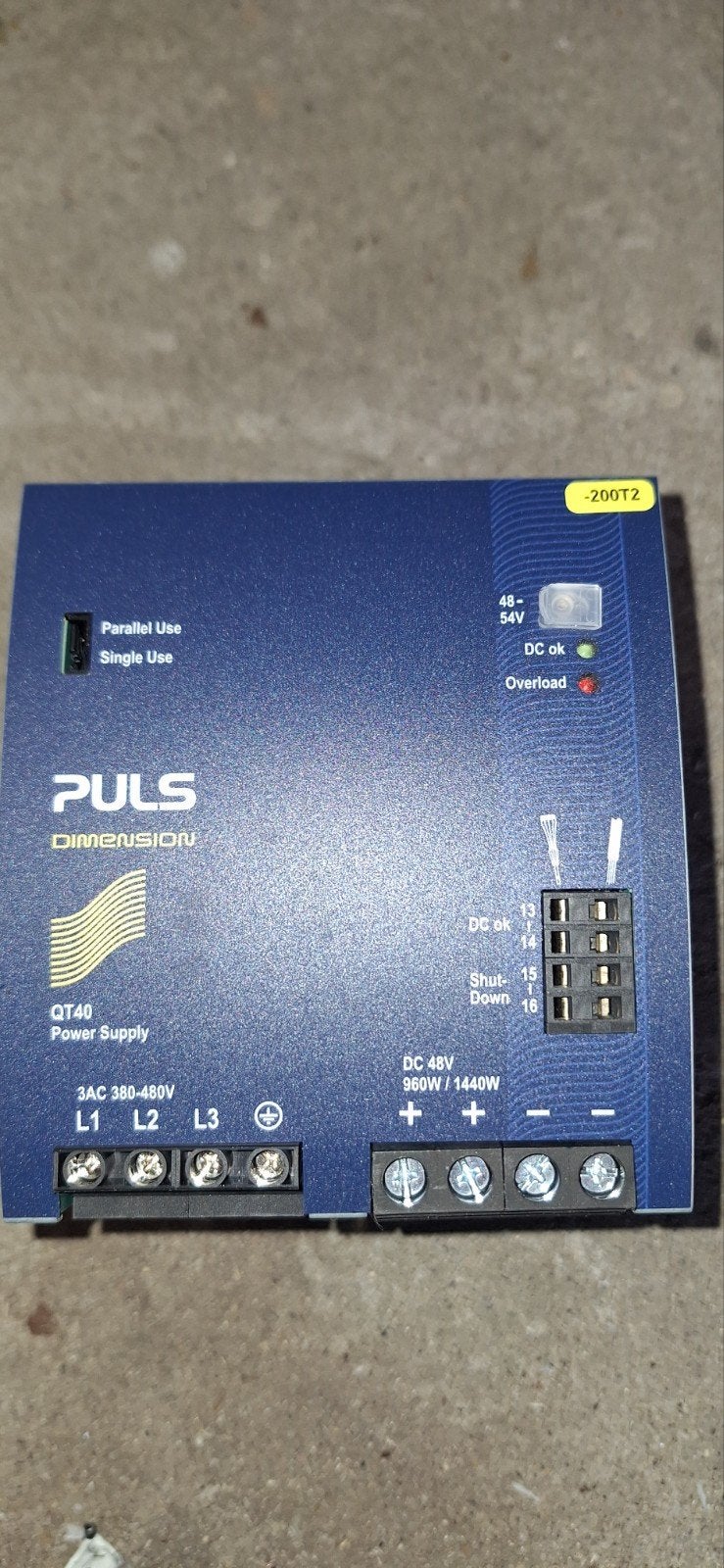 PULS DIMENSION QT40 Voeding 48V 960W/1440W, Ophalen of Verzenden, Nieuw