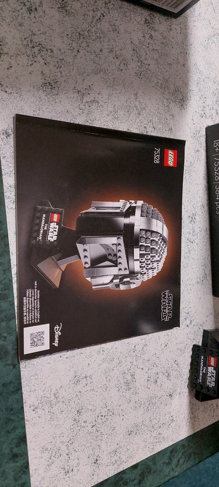 LEGO Star Wars The Mandalorian Helm (75328), Ophalen of Verzenden, Zo goed als nieuw
