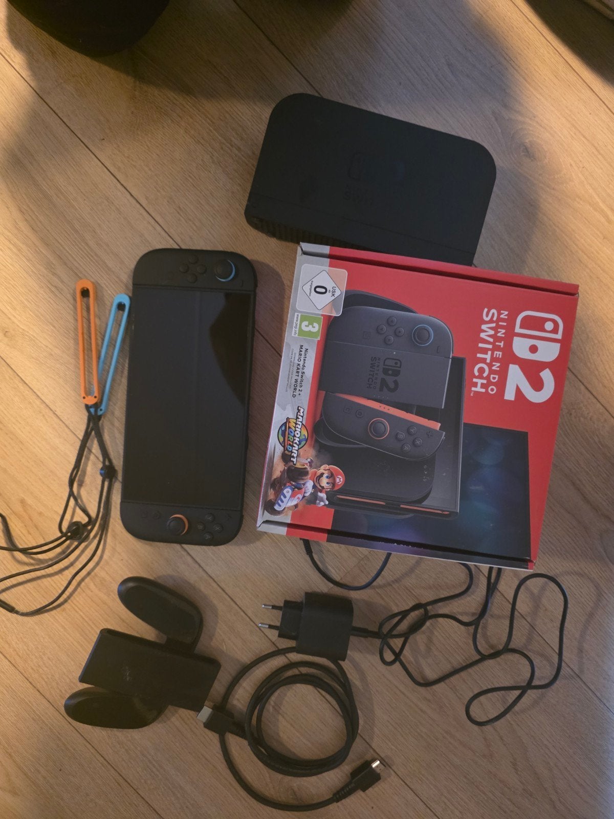 Nintendo Switch 2 compleet + doos + 4 extra controllers, Ophalen, Zo goed als nieuw, Switch Original