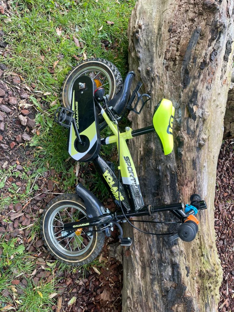Kinderfiets 12inch, Ophalen, Zo goed als nieuw, Minder dan 16 inch