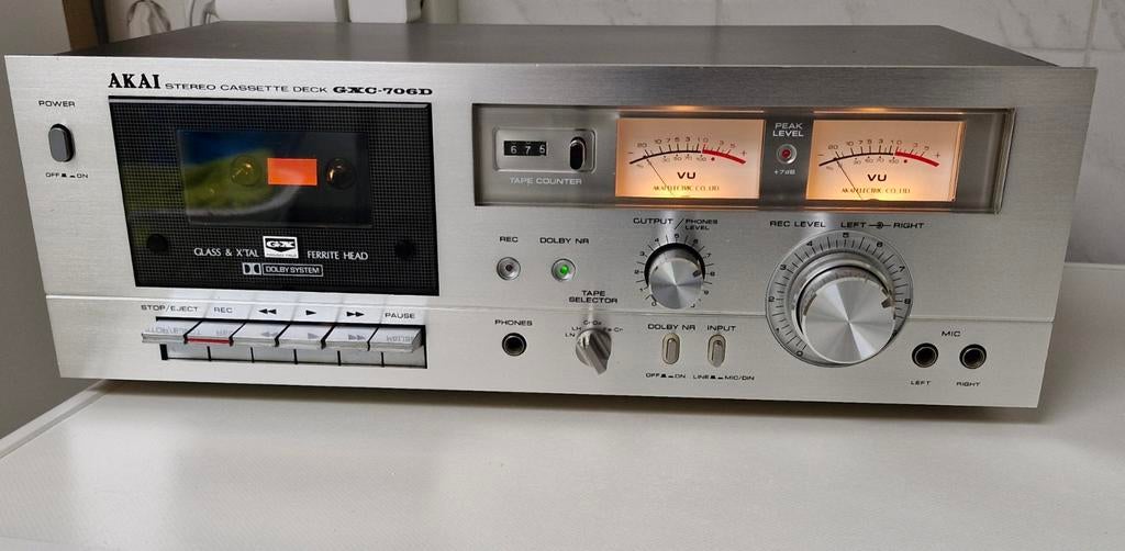 Akai GXC-706D, Ophalen of Verzenden, Akai