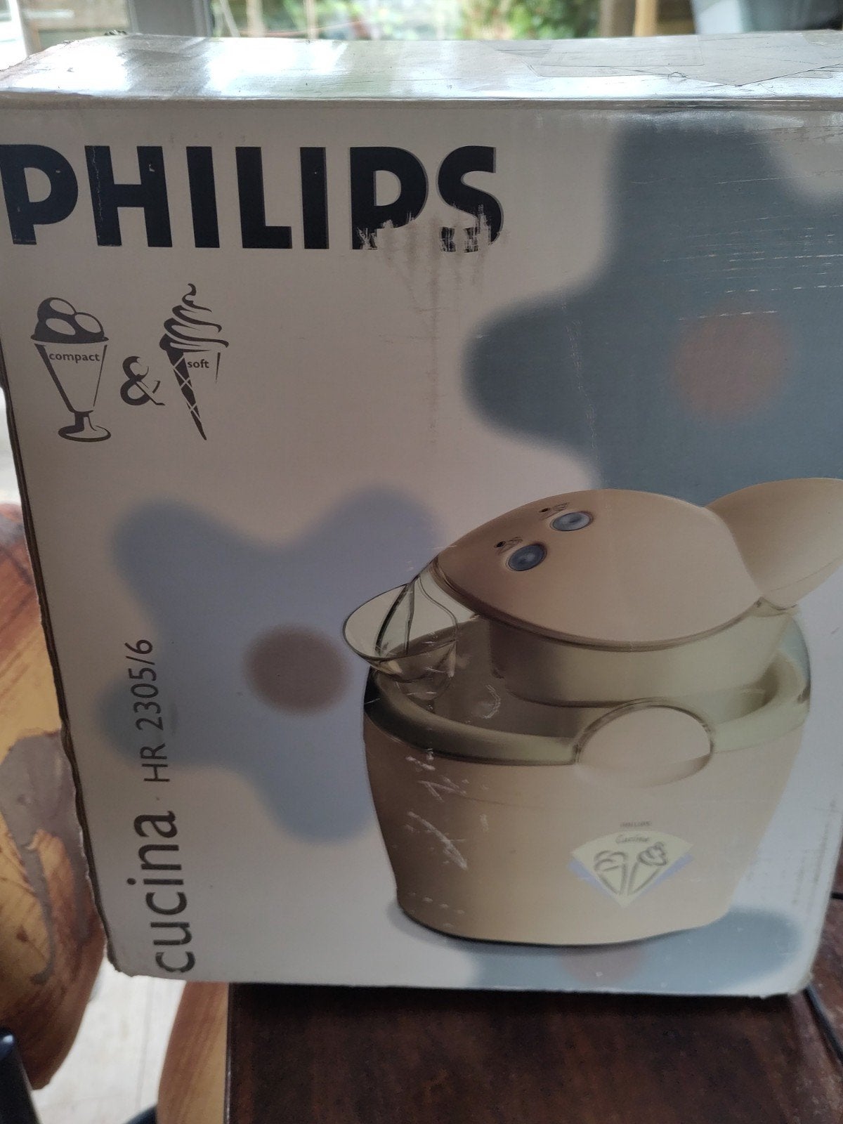Philips Cucina HR 2305/16 IJsmachine - Compact & Soft, Ophalen of Verzenden