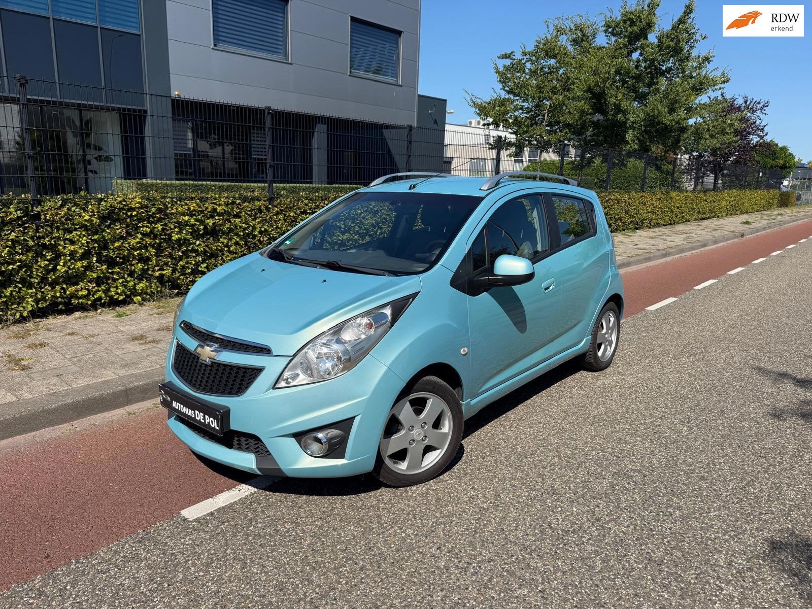 Chevrolet Spark 1.2 16V LTZ Airco Stoelverwarming Parkeersen, Auto's, Chevrolet, Voorwielaandrijving, Stof, Gebruikt, Zwart