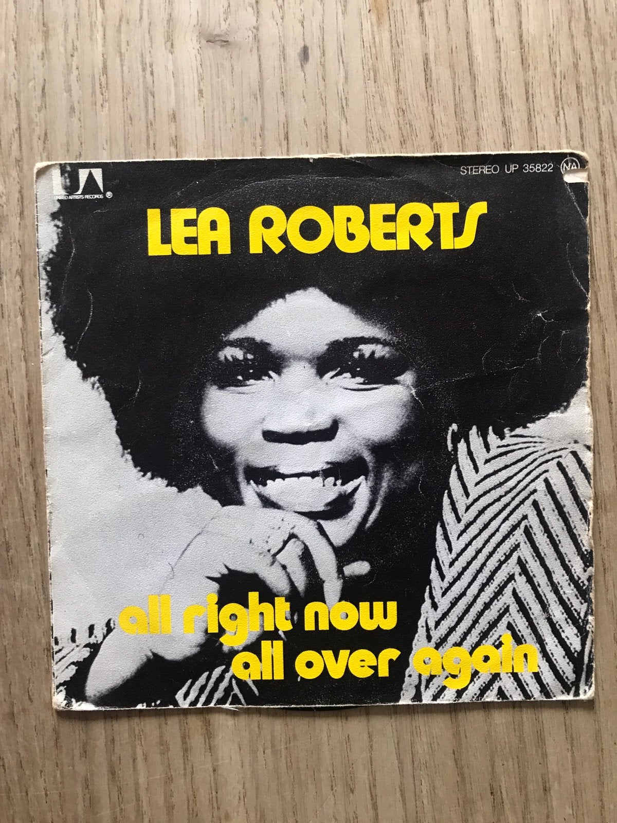 Lea Roberts / all right now / all over again, Ophalen of Verzenden, Zo goed als nieuw, Pop