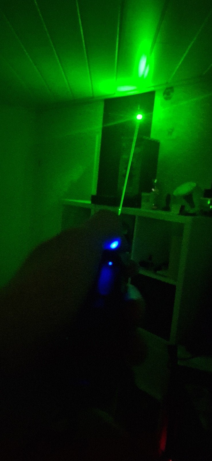 lazer pen, Ophalen of Verzenden, Zo goed als nieuw