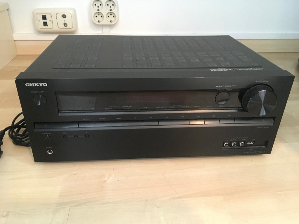 ONKYO AV RECEIVER, Audio, Tv en Foto, Versterkers en Receivers, Ophalen, 120 watt of meer, Onkyo, Gebruikt