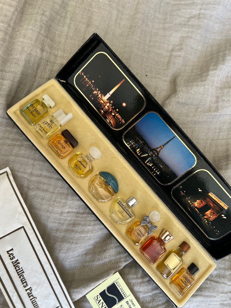 complete doos les meilleurs parfums de paris vintage, Sieraden, Tassen en Uiterlijk, Uiterlijk | Parfum, Ophalen of Verzenden
