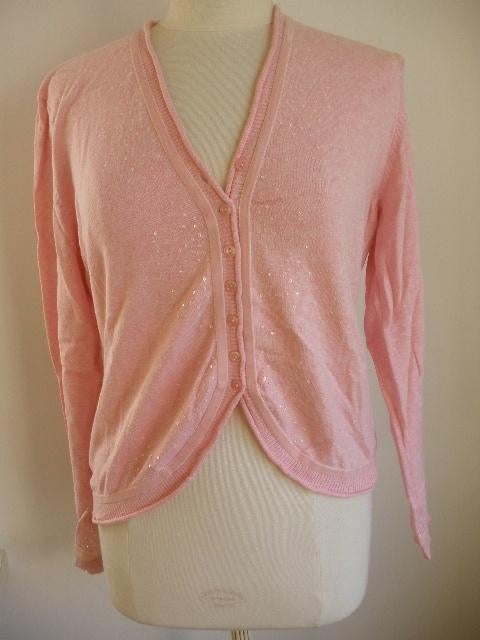 SCARVA vest roze met pailletten maat L - nieuw -, Maat 38/40 (M), Scarva, Nieuw, Ophalen of Verzenden