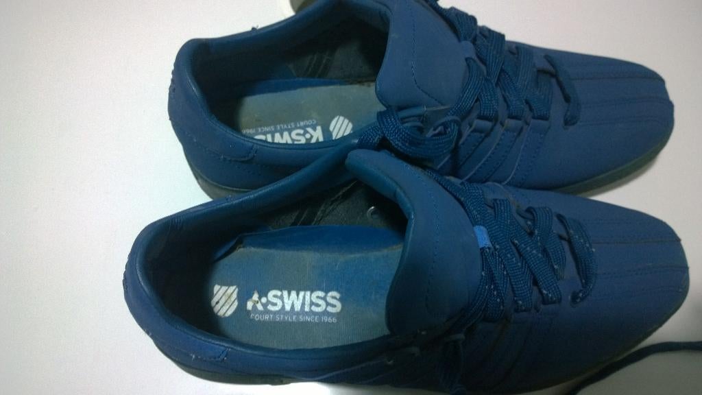 K swiss classic Blauw maat 45, Blauw, K swiss, Ophalen, Sneakers of Gympen