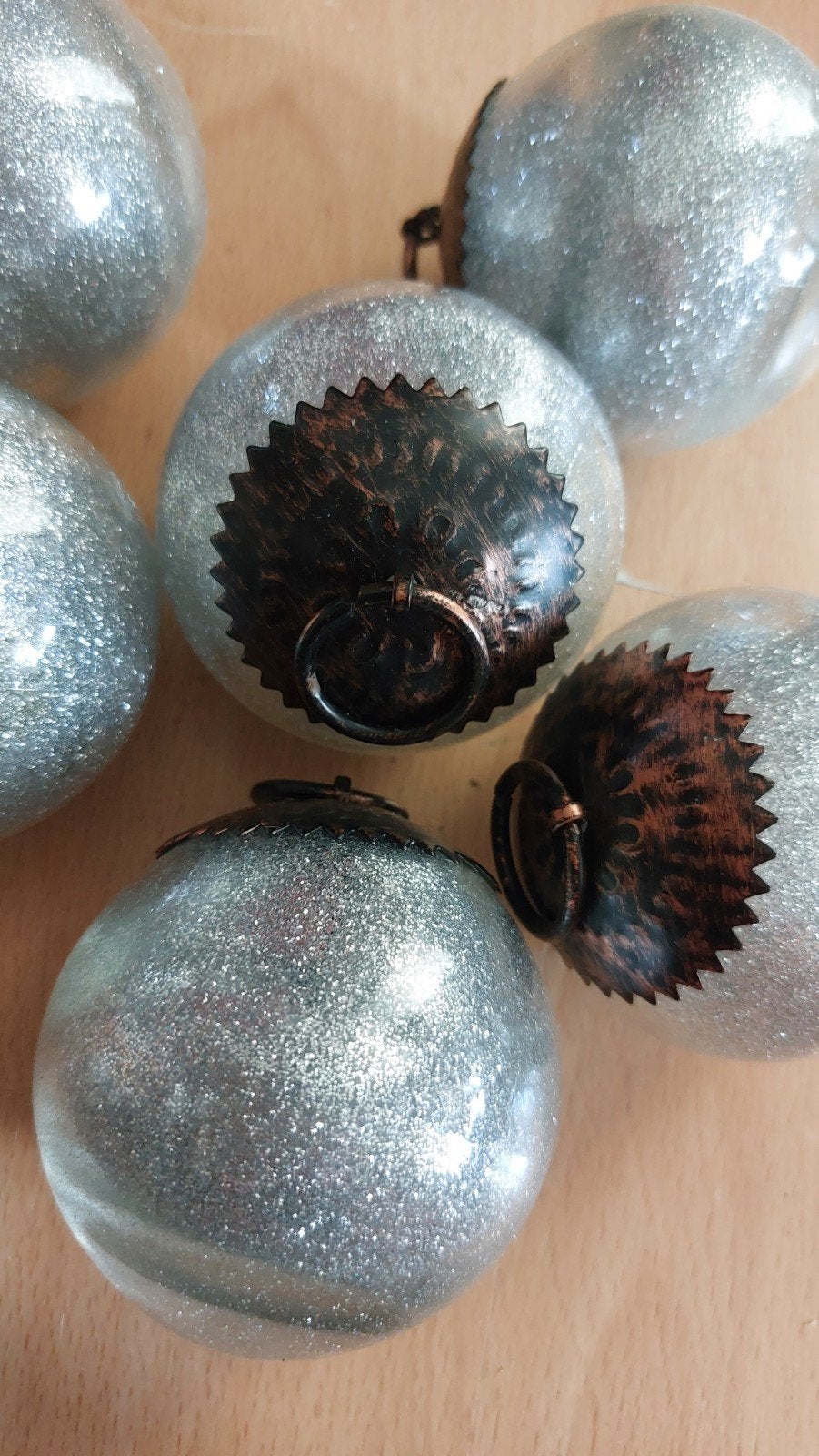 Te koop kerstglasballen, Diversen, Kerst, Ophalen of Verzenden