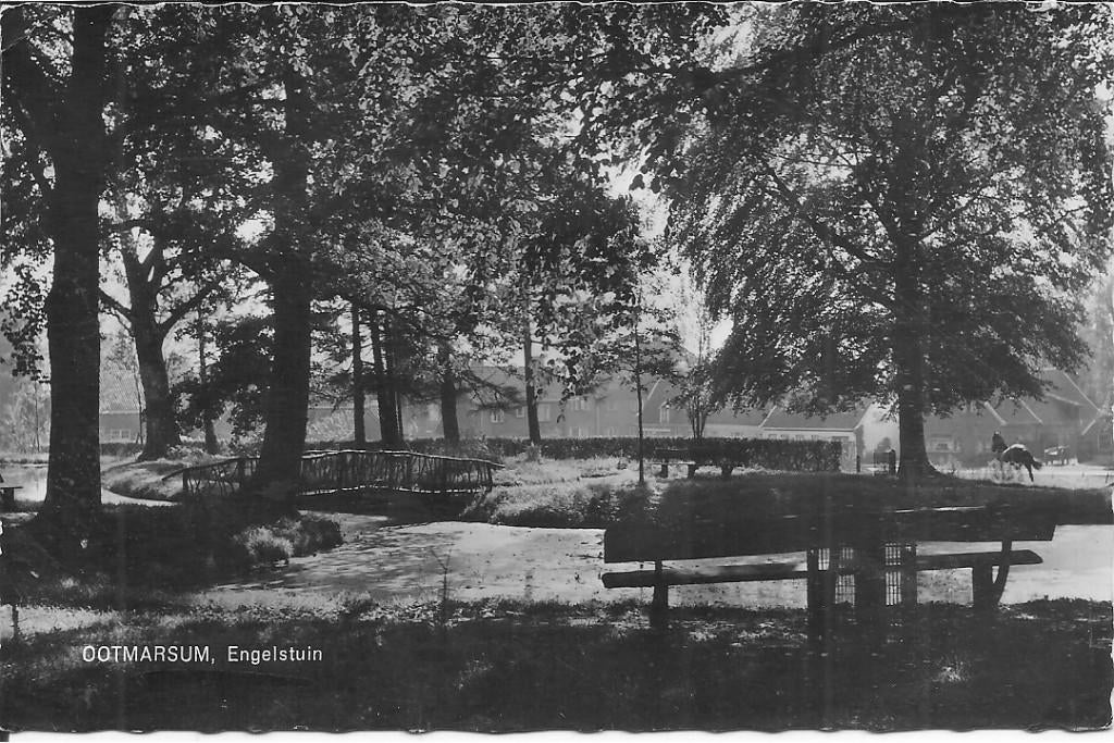 Ootmarsum Engelstuin., Verzamelen, Ansichtkaarten | Nederland, Ophalen of Verzenden, 1960 tot 1980, Gelopen, Overijssel