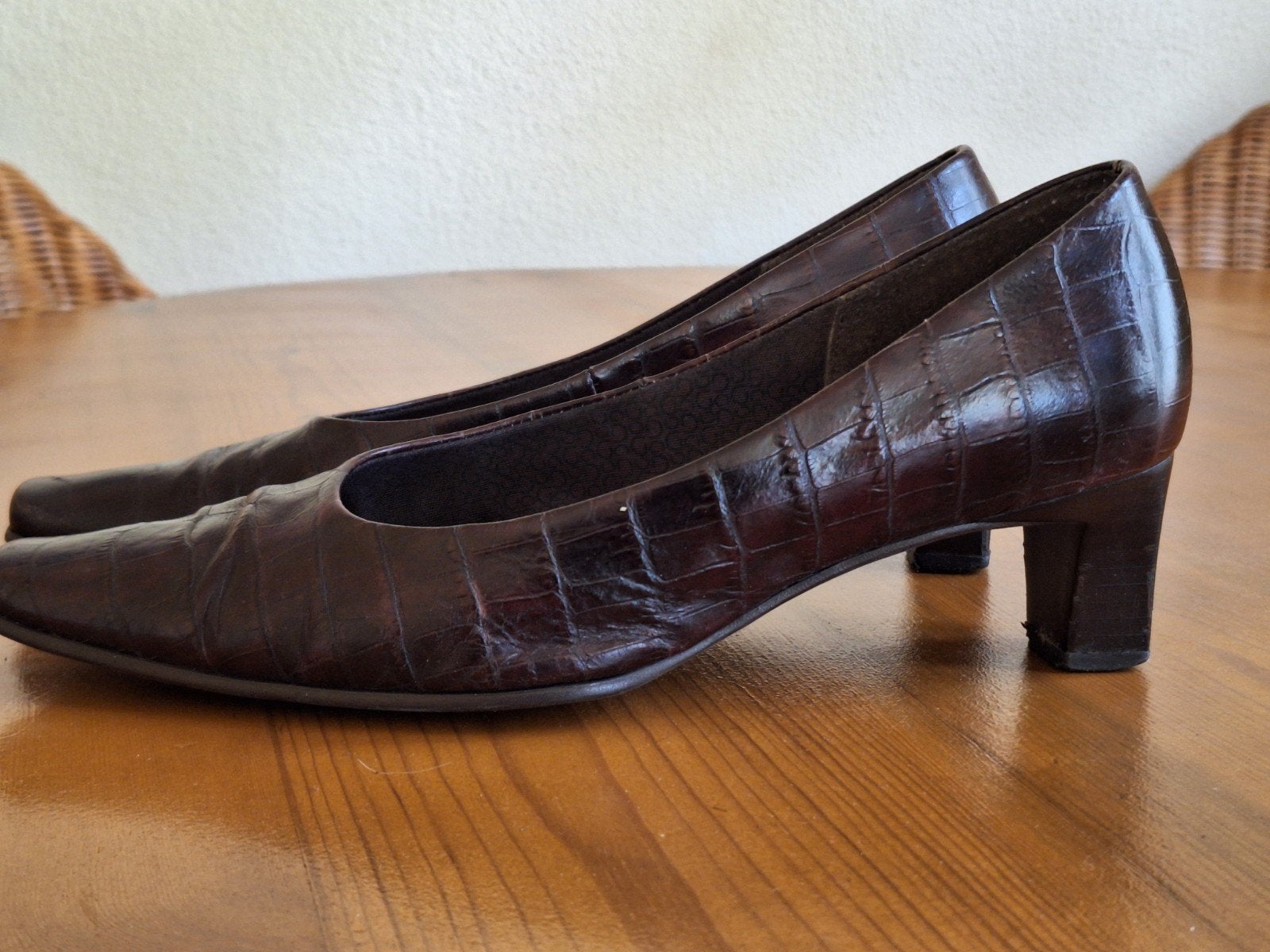 Elegante dames pumps maat 37 merk GABOR, Ophalen of Verzenden, Zo goed als nieuw, Bruin