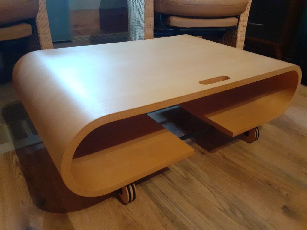 Lourens Fisher salontafel, Huis en Inrichting, Tafels | Salontafels, Ophalen, Gebruikt, 100 tot 150 cm, 50 tot 100 cm