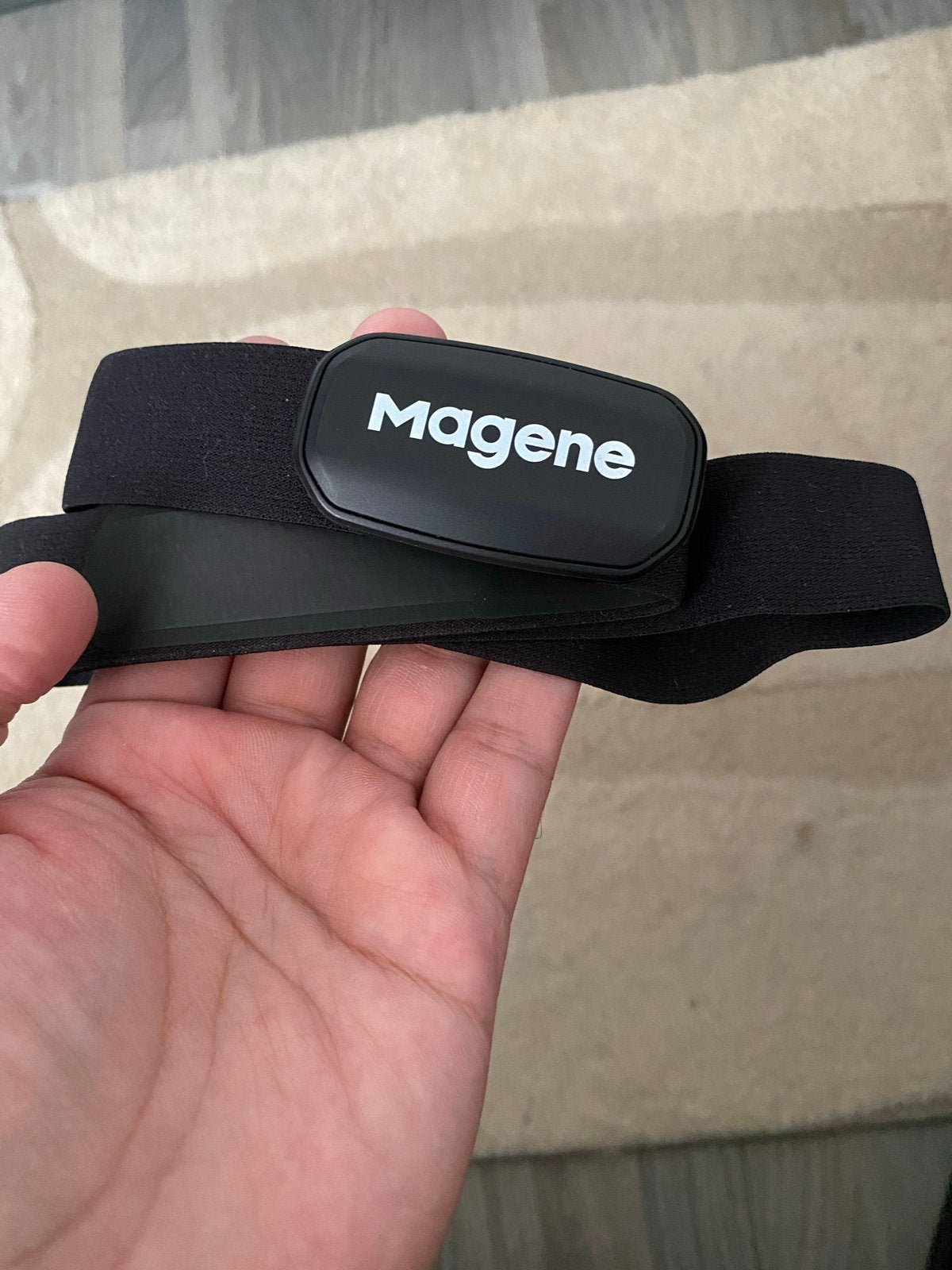 Magene H303 Hartslagmeter Borstband - Zo goed als nieuw, Sport en Fitness, Hartslagmeters, Zo goed als nieuw, Overige merken, Met borstriem