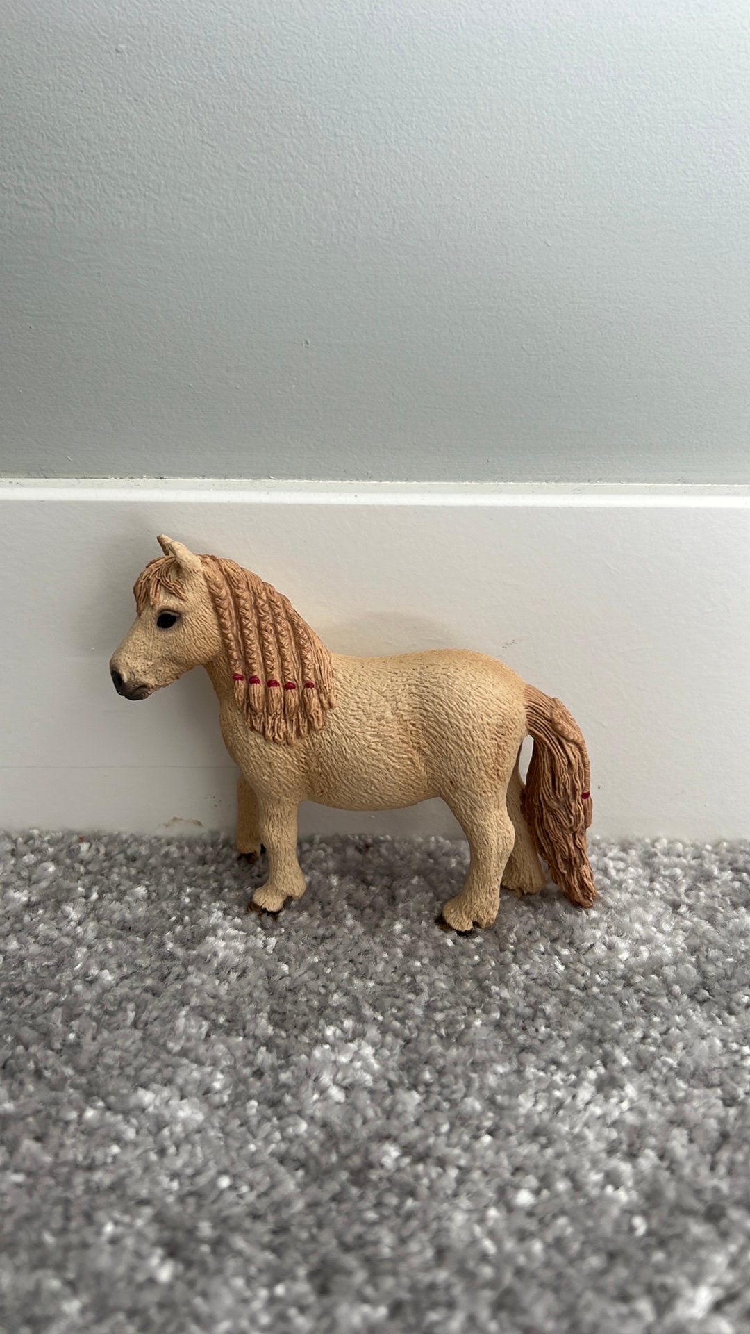 Schleich pony, Ophalen of Verzenden, Zo goed als nieuw, Paard, Beeldje of Figuurtje