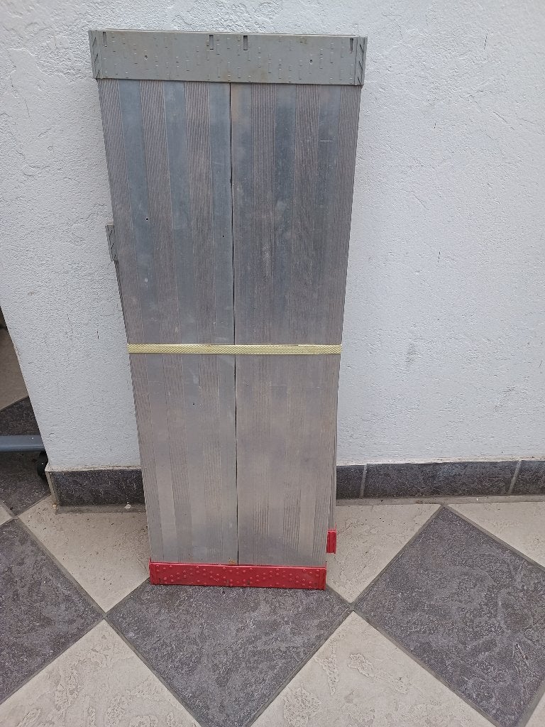 Loopplaat ladder (88cm + 58cm), Ophalen of Verzenden, Zo goed als nieuw, Ladder, Minder dan 2 meter