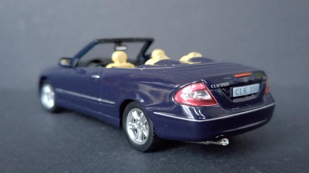 Mercedes Benz ClK 350 Cabrio 1:43 Eaglemoss Pol, Hobby en Vrije tijd, Overige merken, Auto, Verzenden, .