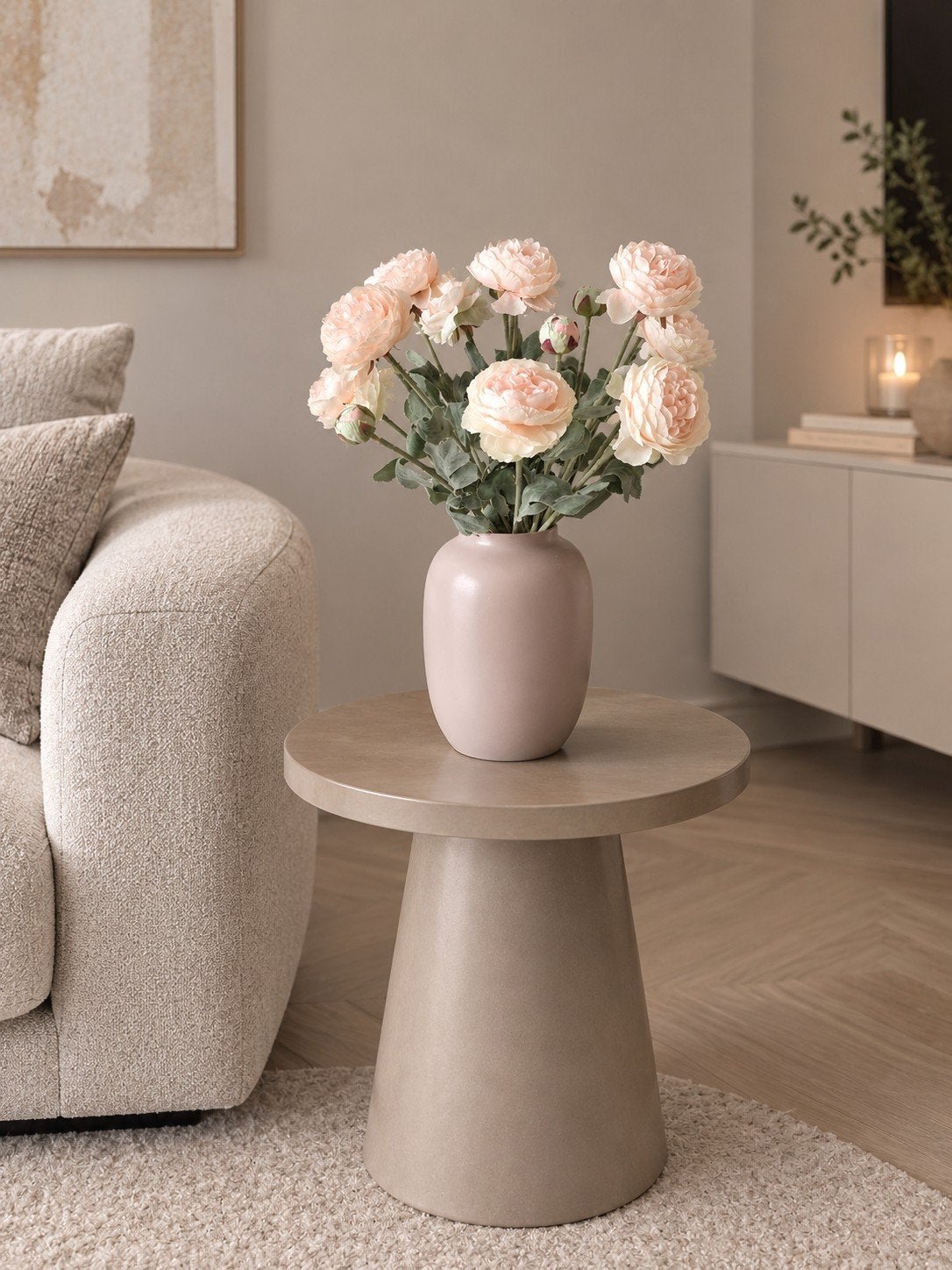 pioenrozen Champagne kleur, Ophalen of Verzenden, Nieuw