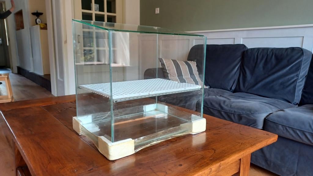Broedbak / incubator voor reptieleneieren – glazen bak met r, Ophalen, Overige typen
