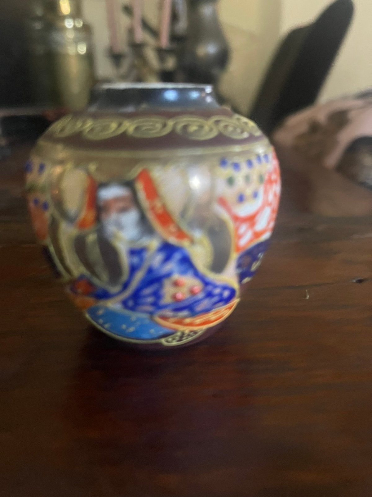 Satsuma vaasje, Antiek en Kunst, Ophalen