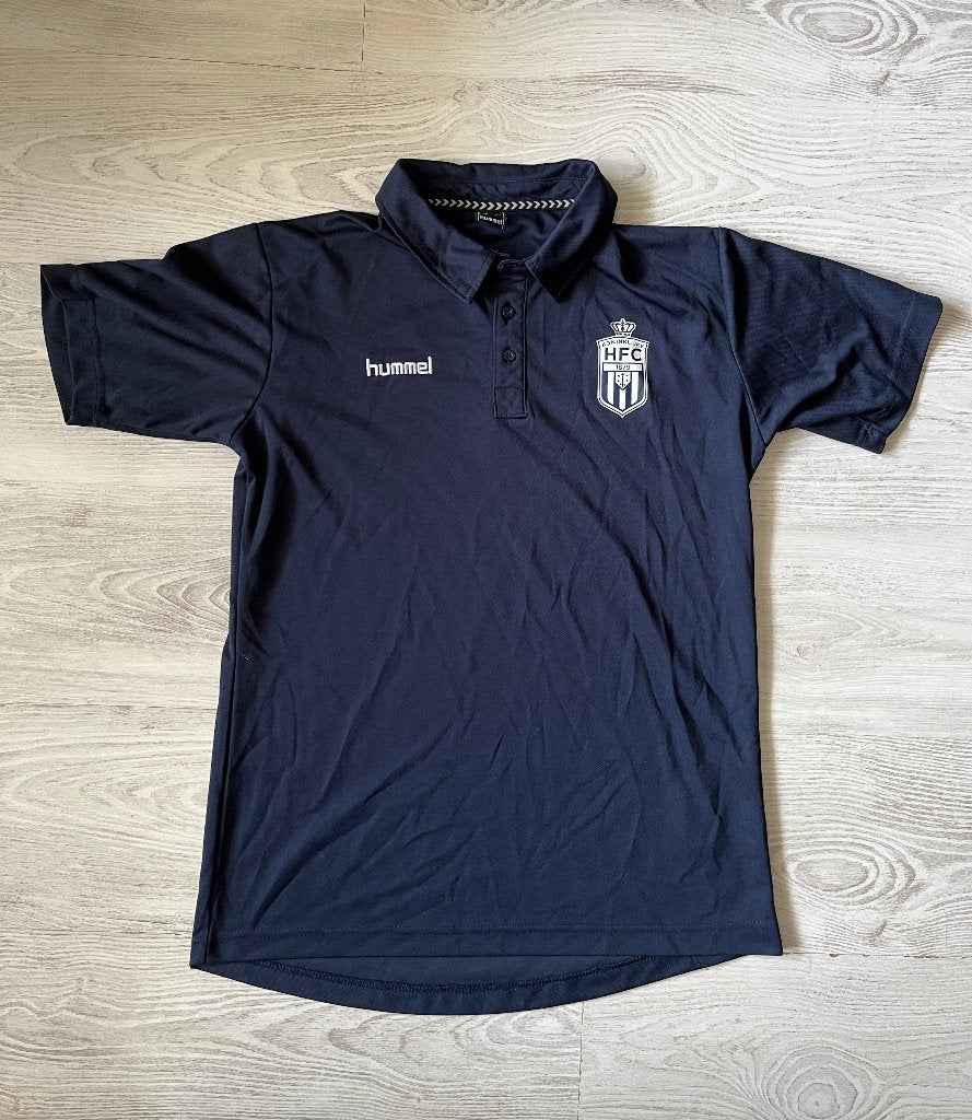 Polo Hummel, Koninklijke HFC (maat M), Verzamelen, Ophalen of Verzenden, Zo goed als nieuw, Overige binnenlandse clubs, Shirt