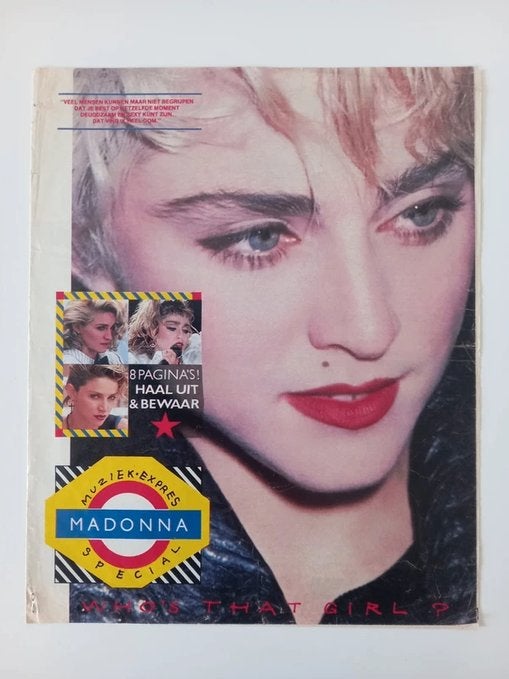 Madonna Muziek Expres special, Ophalen of Verzenden, 1980 tot heden, Nederland, Tijdschrift