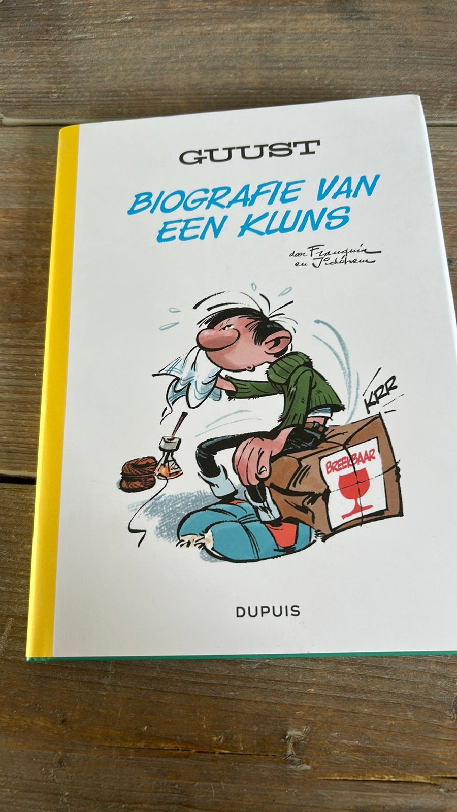 André Franquin - Guust, biografie van een kluns, Boeken, Stripboeken, Zo goed als nieuw, Eén stripboek, Ophalen of Verzenden
