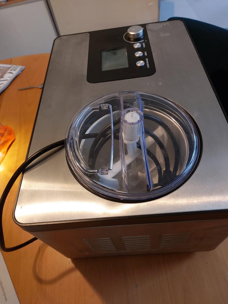 Princess IJsmachine Deluxe, Witgoed en Apparatuur, IJsmachines, Ophalen, Zo goed als nieuw, Zelfvriezend