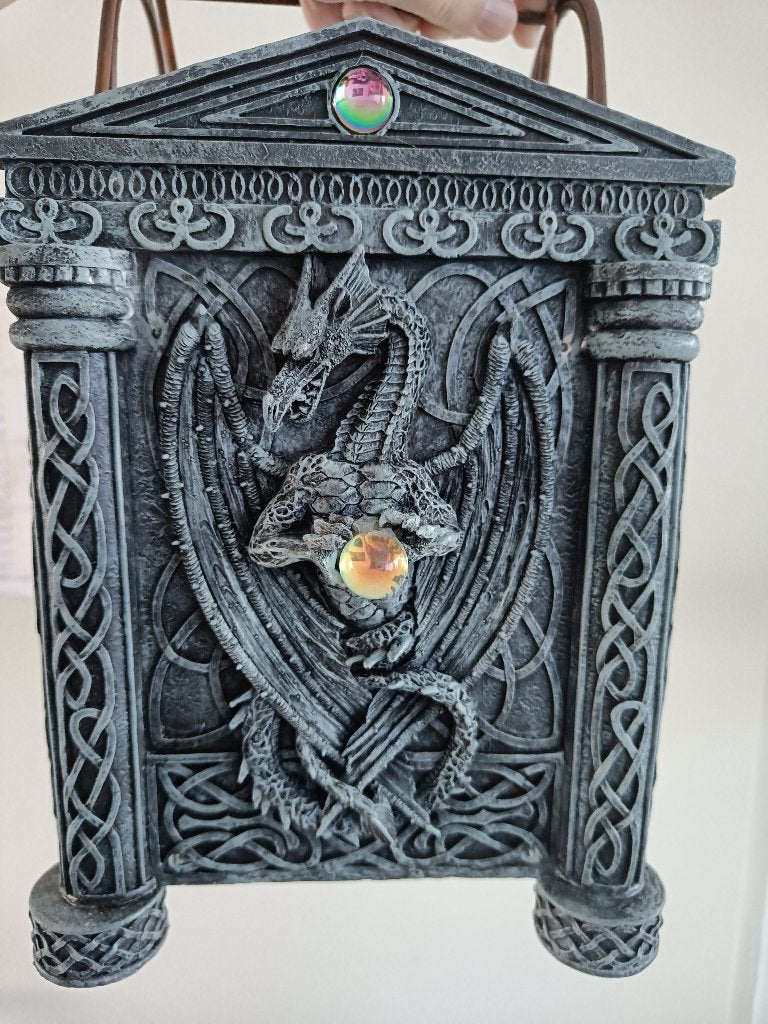 Nieuw gothic, draken wijnrek, Nieuw, Ophalen of Verzenden, Minder dan 5 flessen, Metaal