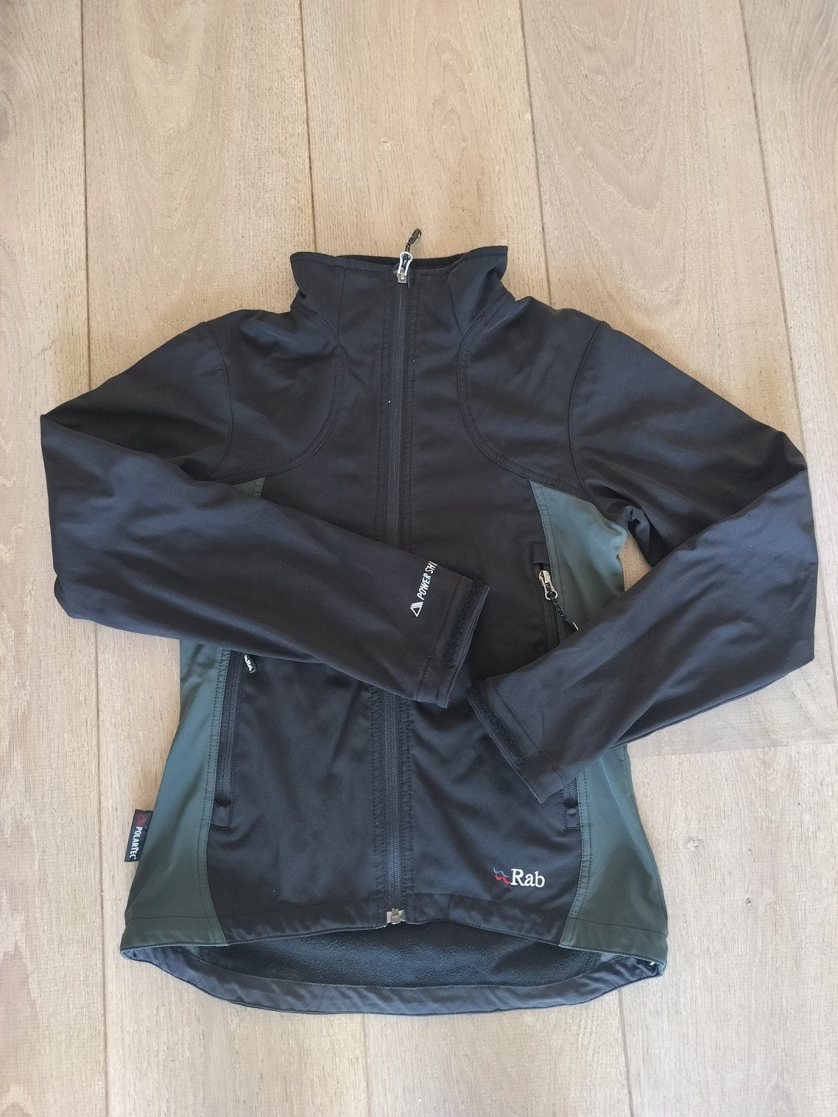 Rab Lite Softshell Jas, dames - Maat 38, zwart, Rab, Ophalen of Verzenden, Maat 38/40 (M), Zwart