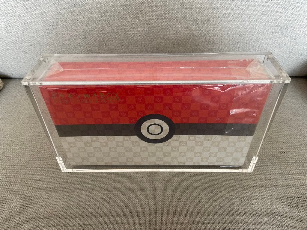 Pokemon Stamp Box met stamps - zonder promo's incl. acryl, Hobby en Vrije tijd, Verzamelkaartspellen | Pokémon, Ophalen of Verzenden