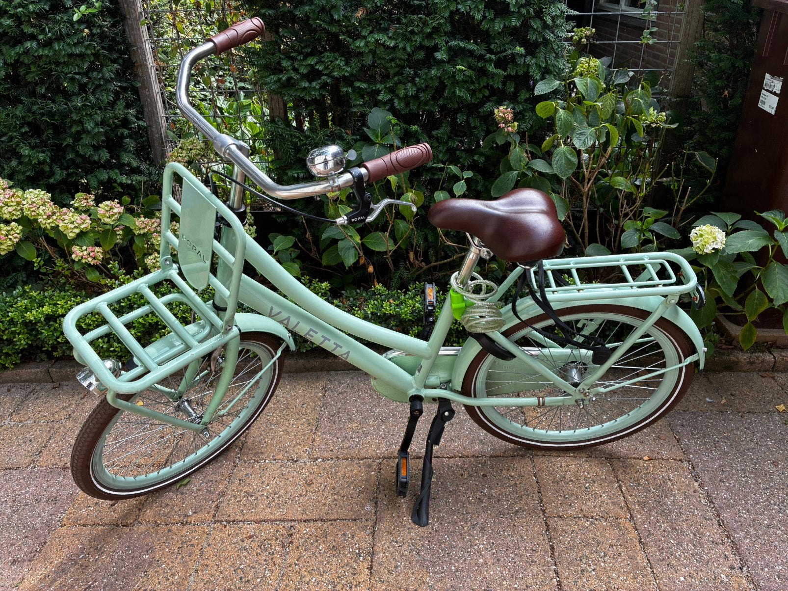 Meisjesfiets, Ophalen, Gebruikt, 26 inch of meer, Handrem