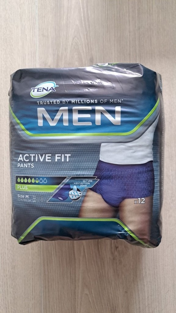 Tena Men Active Fit Plus Size M (12 stuks), Ophalen of Verzenden, Nieuw