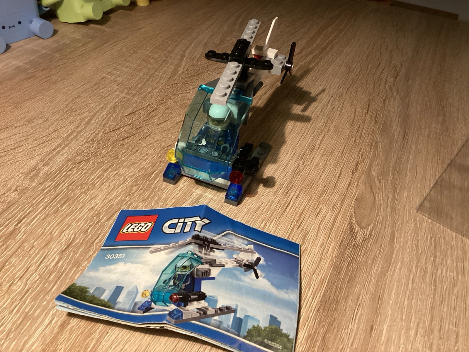 Lego City Helikopter 30351 - Compleet (zonder doos), Lego, Ophalen of Verzenden, Compleet, Complete set