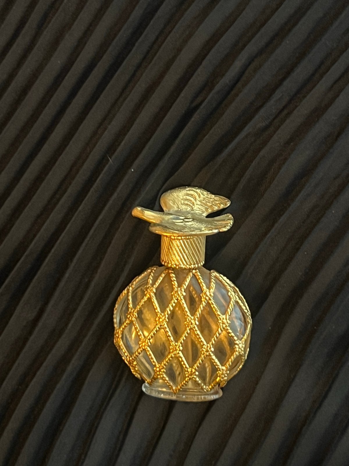 2 x Vintage Nina Ricci L'Air du Temps parfumflesjes, Ophalen of Verzenden, Gebruikt