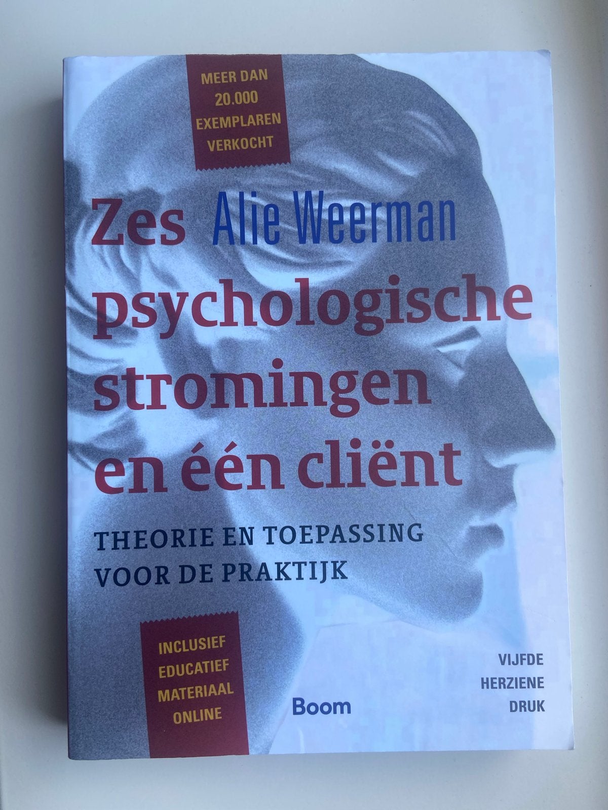 Zes psychologische stromingen en één cliënt - Alie Weerman, Boeken, Ophalen of Verzenden, Zo goed als nieuw, Overige onderwerpen