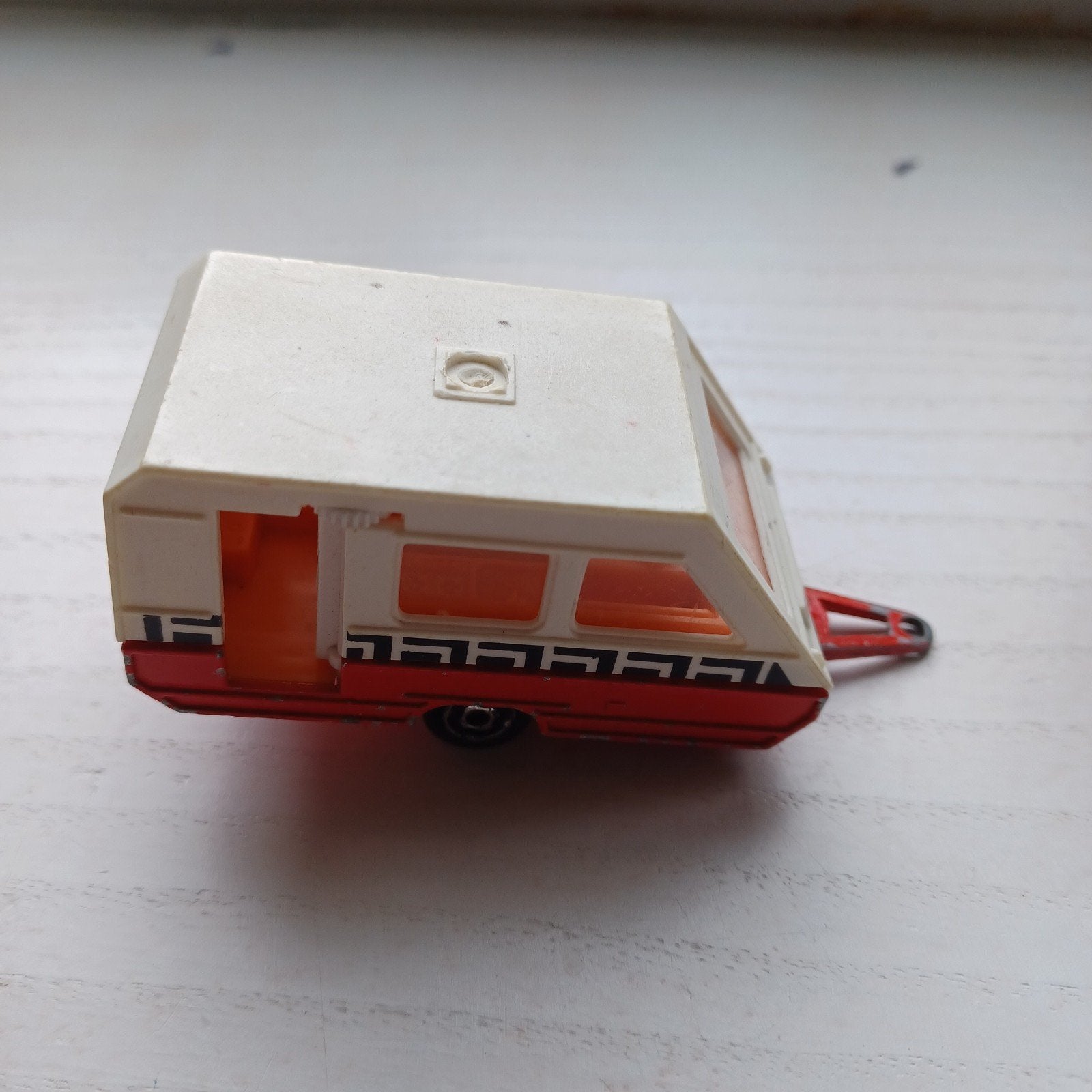 Vintage Majorette Carvane 265 Speelgoed Caravan, Ophalen of Verzenden, Gebruikt