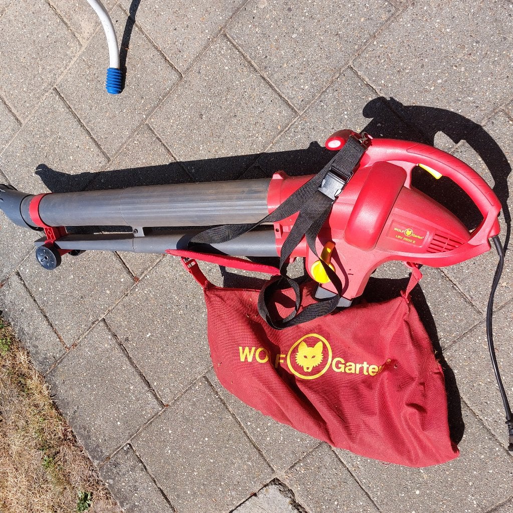 Bladblazer, Ophalen, Gebruikt, Elektrisch, Met opvangzak