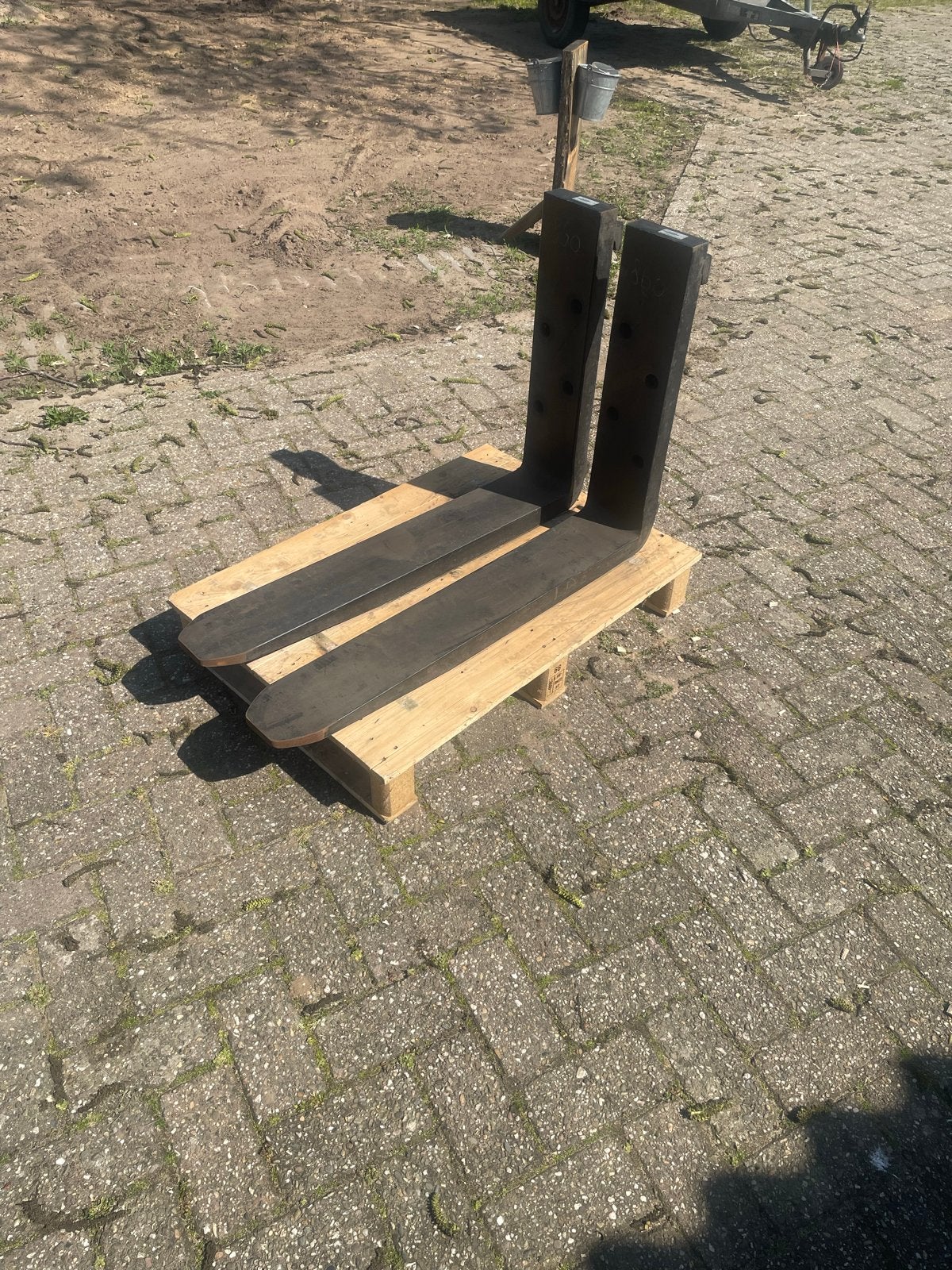 Set Bolzoni Auramo heftruck lepels 3A150*50*1200, Ophalen