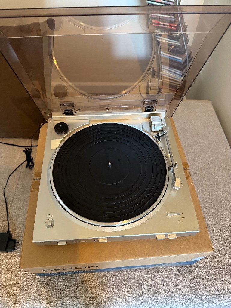 Denon 200-USB platenspeler met extra voorversterker., Audio, Tv en Foto, Platenspelers, Zo goed als nieuw, Automatisch, Platenspeler