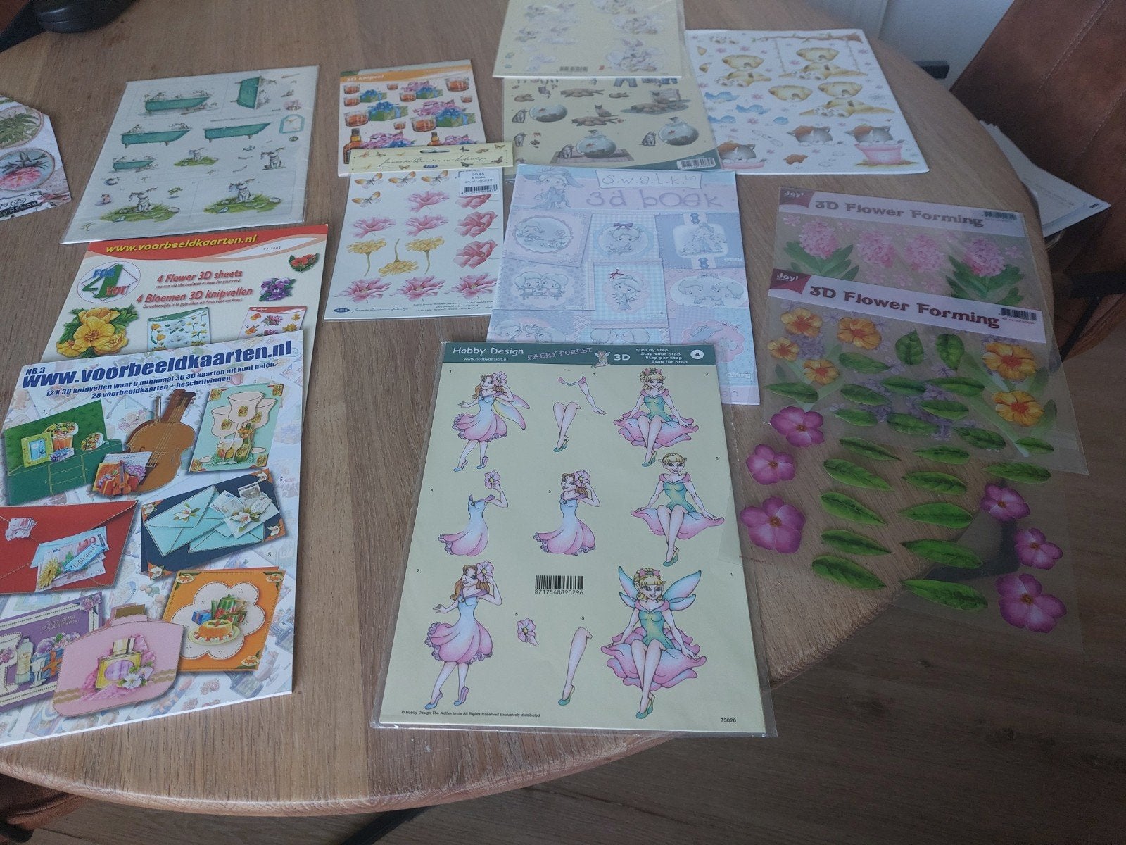 3D knipvellen, Ophalen of Verzenden, Nieuw, Versiering of Embellishment