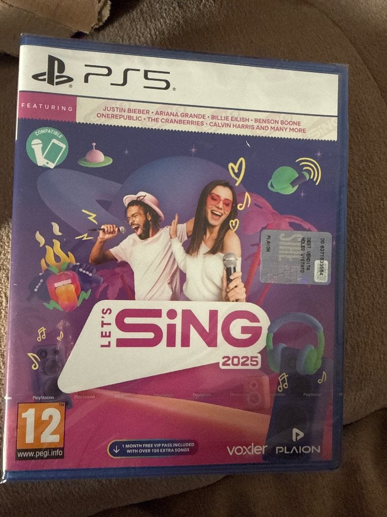 Lets sing 2025 met inclusief 1 maand Vip pas, Ophalen, Muziek, Nieuw, 3 spelers of meer