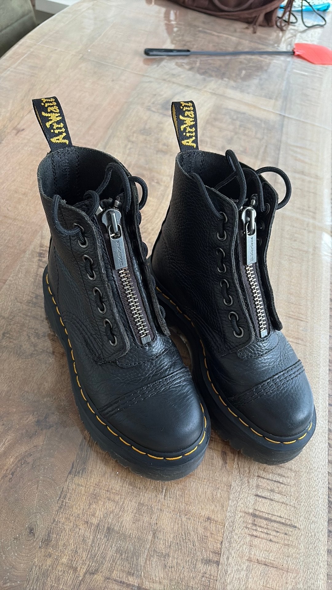 Dr martens sinclair maat 36, Kleding | Dames, Ophalen, Zo goed als nieuw, Zwart