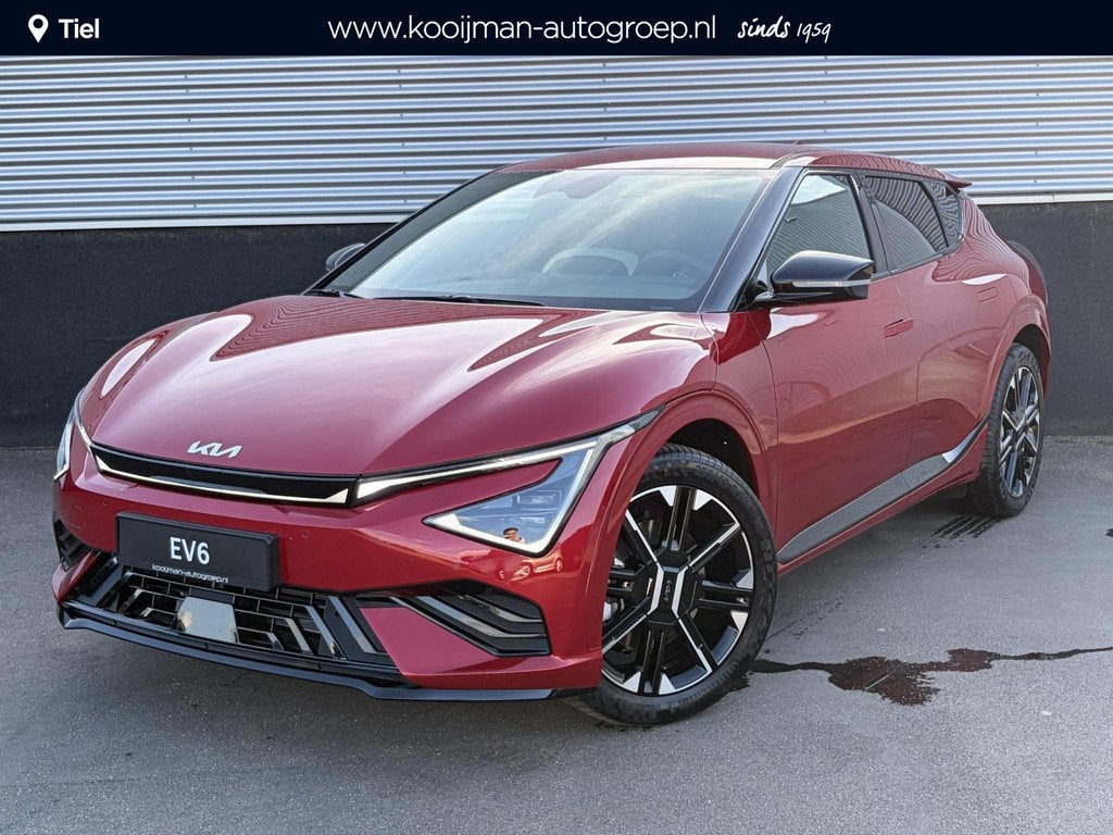 Kia EV6 GT-Line Business Edition 84 kWh Nieuw uit voorraad l, Auto's, Kia, Automaat, Achterwielaandrijving, 510 min, 1960 kg