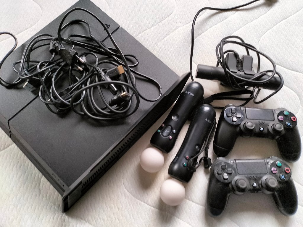 Ps4 met toebehoren, Spelcomputers en Games, Spelcomputers | Sony PlayStation 4, Ophalen of Verzenden, Gebruikt, Met 1 controller