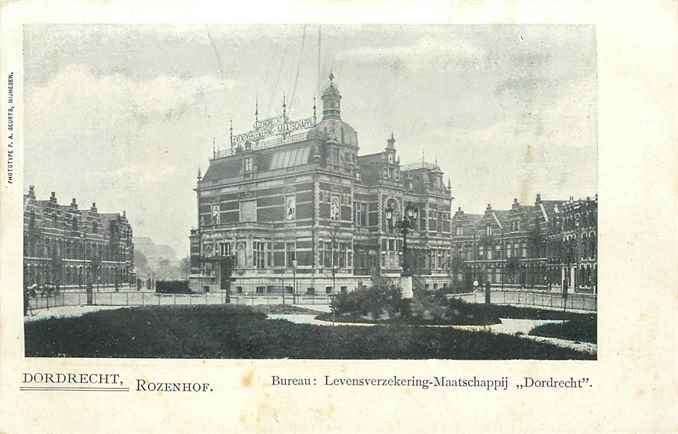 301-026-045 Dordrecht Rozenhof, Verzenden, Voor 1920, Zuid-Holland