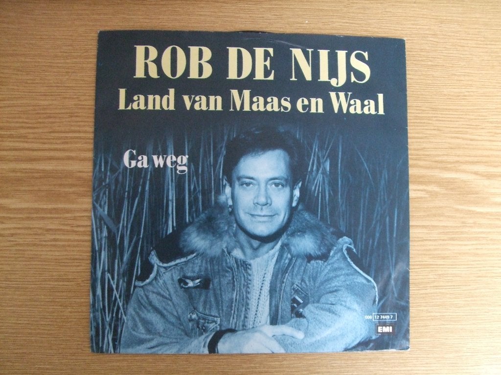 ROB DE NIJS     LAND VAN MAAS EN WAAL / GA WEG, 7 inch, Ophalen of Verzenden, Zo goed als nieuw, Nederlandstalig