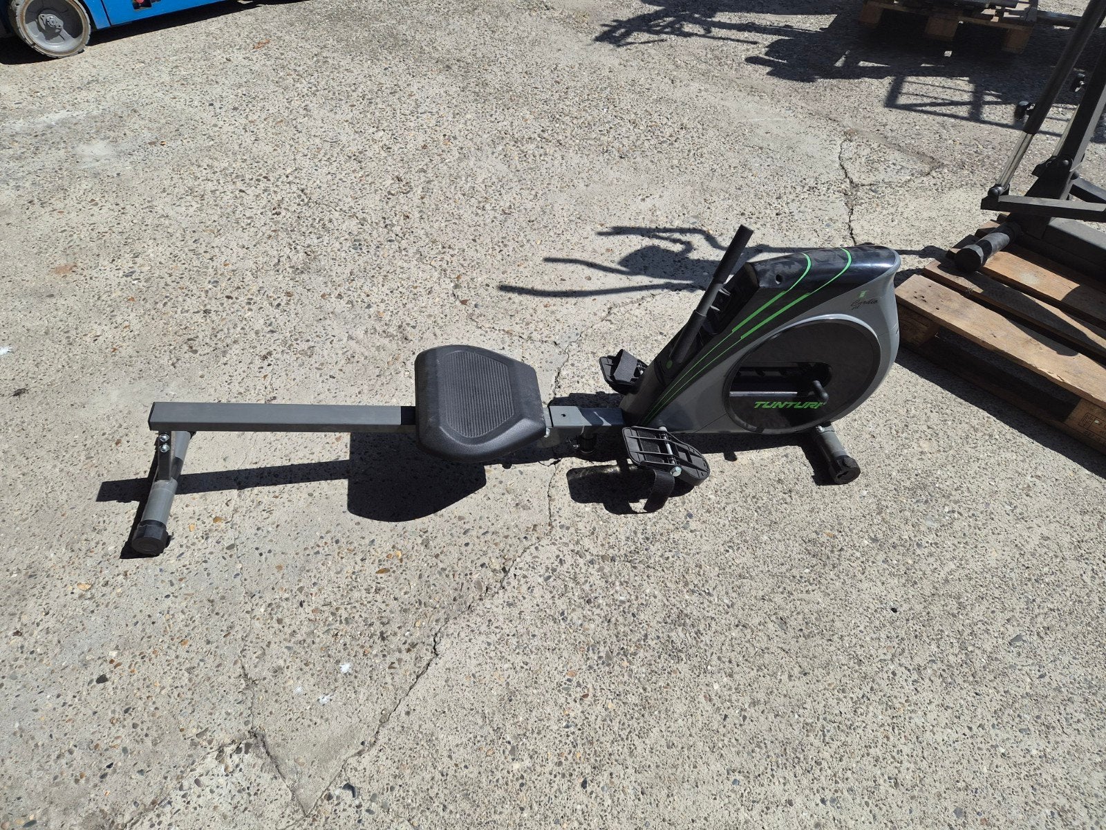 Tunturi Cardio Fit Rower R20 Roeitrainer, Ophalen, Gebruikt, Rug, Metaal