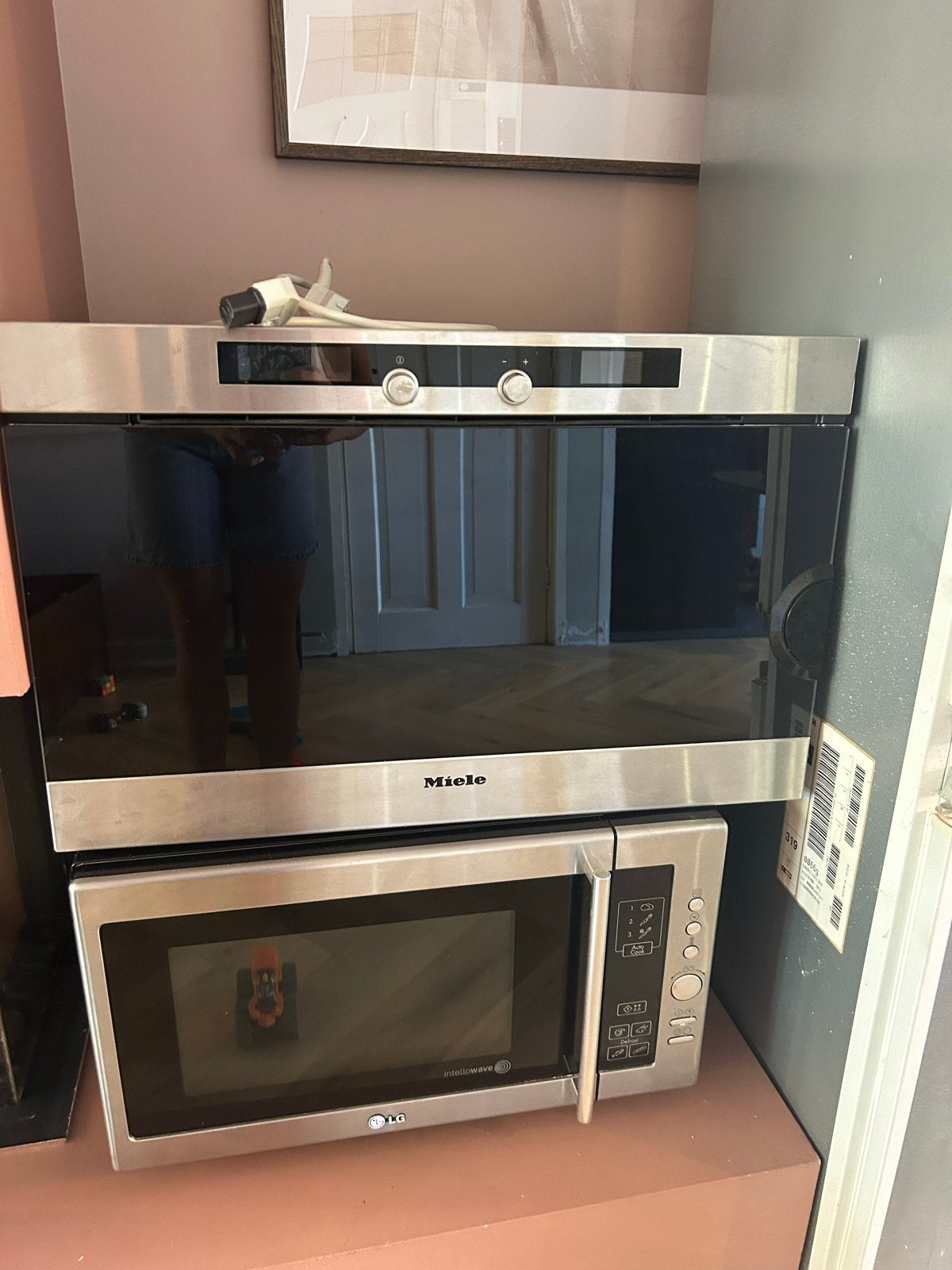 Miele Inbouw Stoomoven - Zo goed als nieuw, Witgoed en Apparatuur, Magnetrons, Ophalen, Combimagnetron, 60 cm of meer, Grill